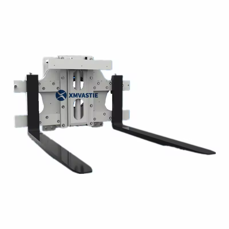 2024 Xmvastie Three-year warranty High Capacity Forklift Rotating Forks Forklift Joystick Forklift Crane Arm