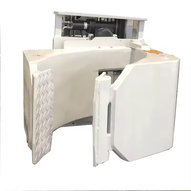 Chinese 2ton 2.5ton 3ton 3.5ton electric forklift attachment Paper Roll Clamp 6
