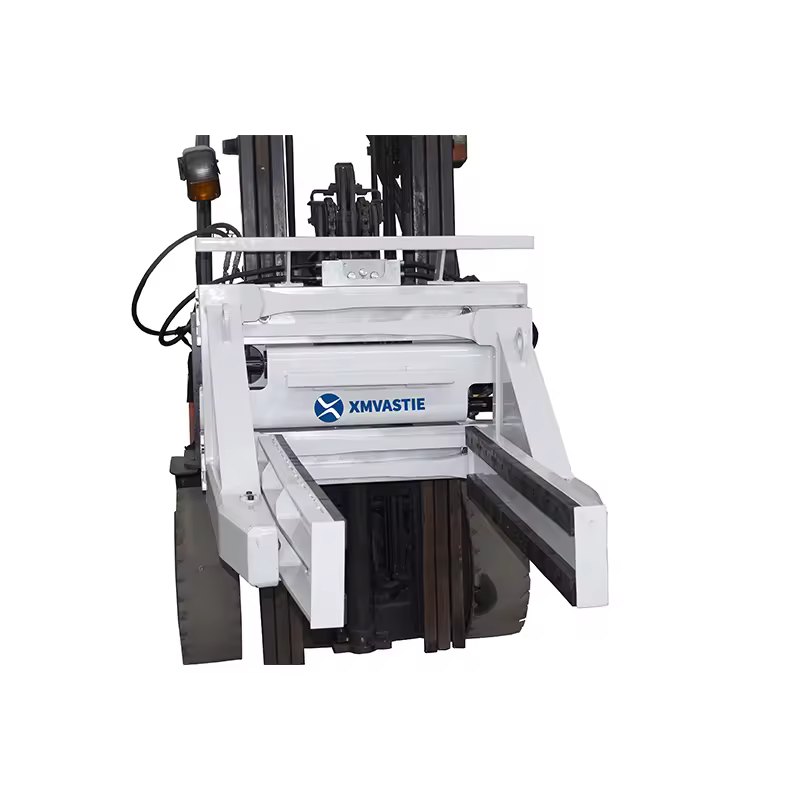 Forklift attachment truck concrete block clamp 6